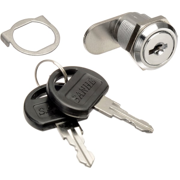 Global Industrial Replacement Lock & Keys for Enclosed Bulletin Boards